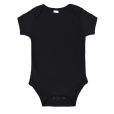 BS4658-BLK-36: Black Bodysuit (3-6 Months)